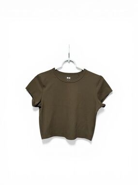 ✨ Uniqlo AIRism Seamless Crop Top – Size S – Like New